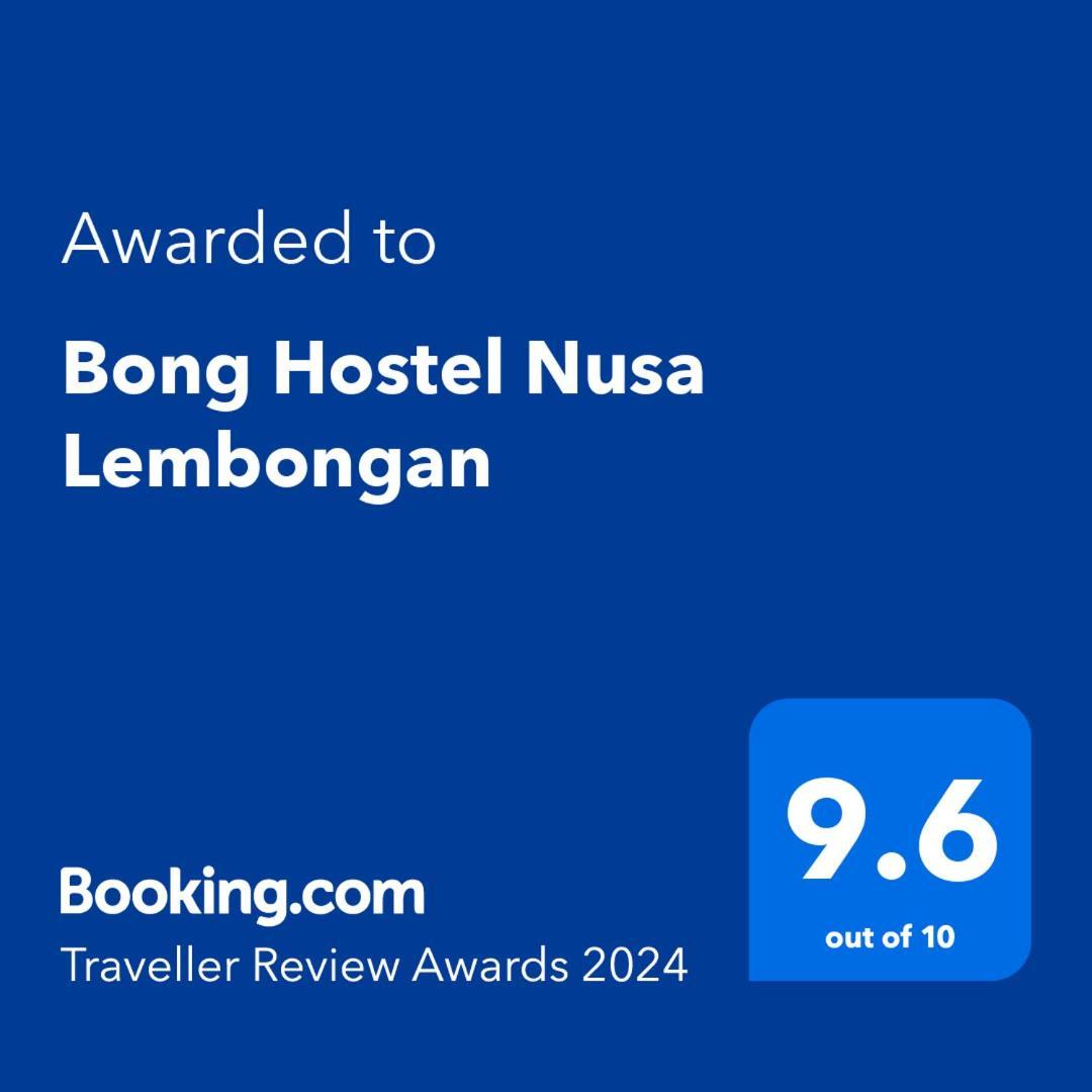 Bong Hostel Nusa Lembongan Esterno foto